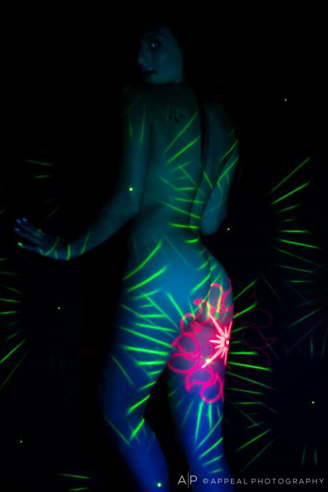 Fantasy Nude Laser Lighting